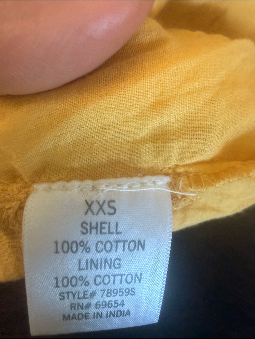 Harper Heritage Yellow Button-Front Sheath Dress 0379 - Picture 5 of 6